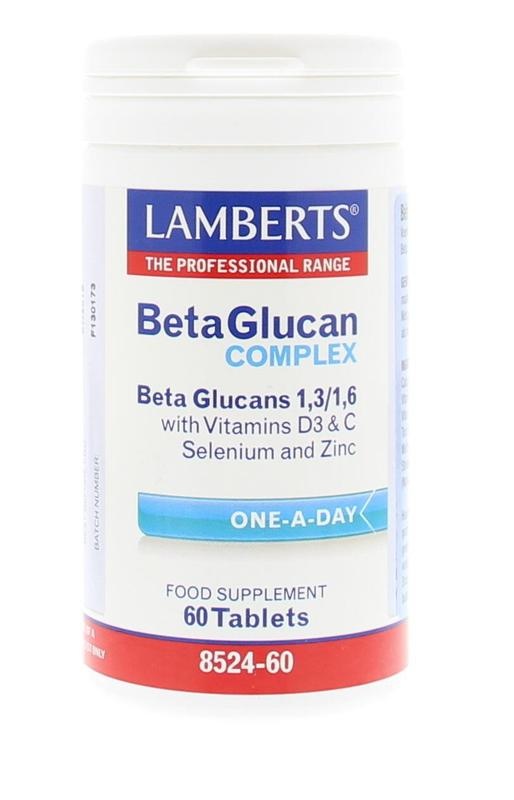 Lamberts Lamberts Beta glucaan complex (60 tab)