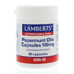 Lamberts Pepermuntolie 100mg (90 caps)