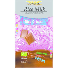 Bonvita Rijstmelk chocolade rice crispy bio (100 gr)