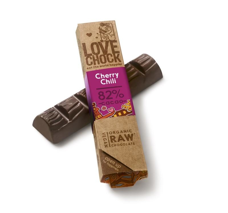 Lovechock Lovechock Cherry/chili bio (40 gr)