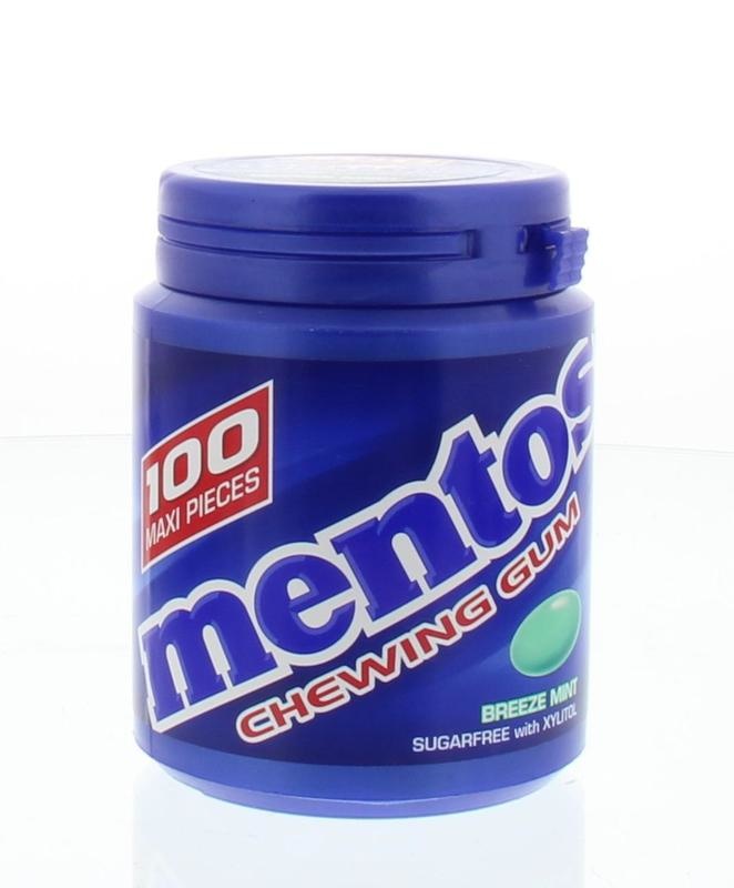 Mentos Mentos Gum breeze mint (100 st)