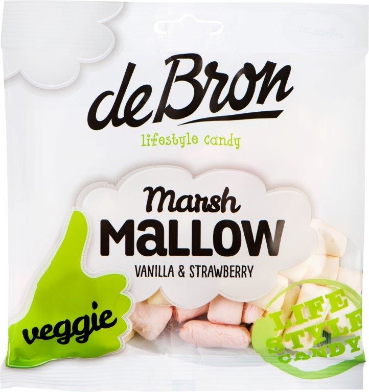 De Bron De Bron Mini marshmallow veggie (75 gr)