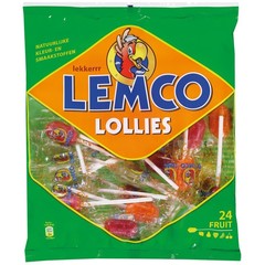 Lemco Vruchten lollies (240 gr)