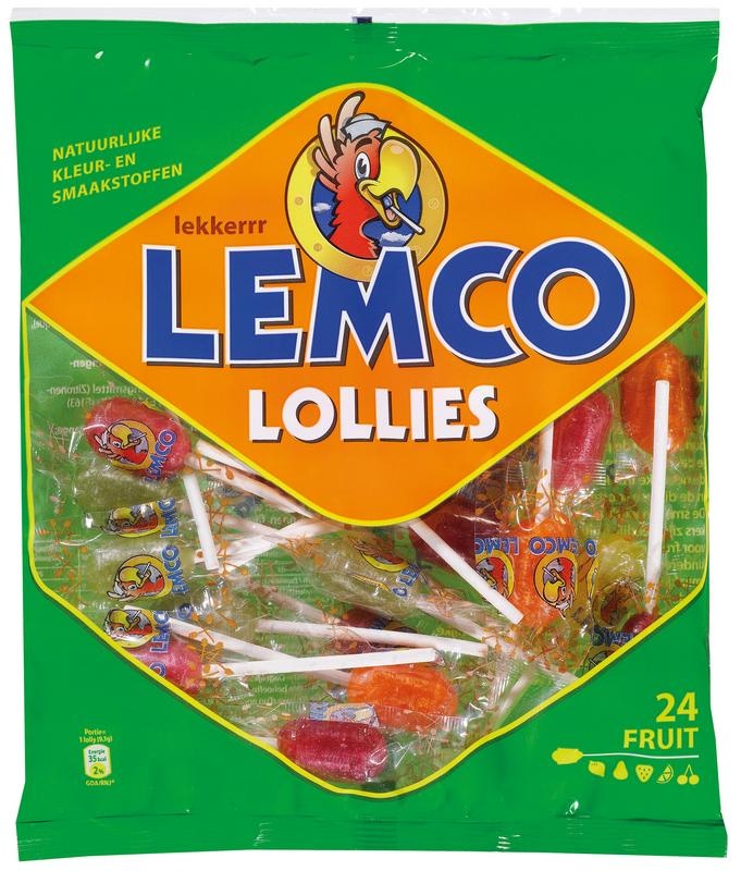 Lemco Lemco Vruchten lollies (240 gr)
