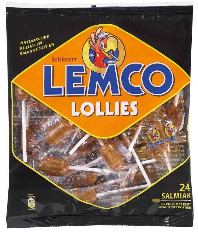 Lemco Lemco Salmiak lollies (240 gr)