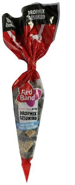 Red Band Dropmix gesuikerd puntzak (270 gram)