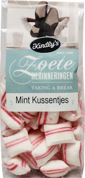 Kindly&apos;s Mintkussentjes zoete herinneringen (140 gram)