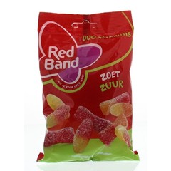Red Band Duo winegums zoet/zuur (166 gr)