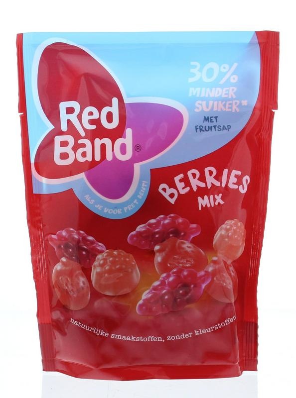 Red Band Berries winegum mix (200 gram)