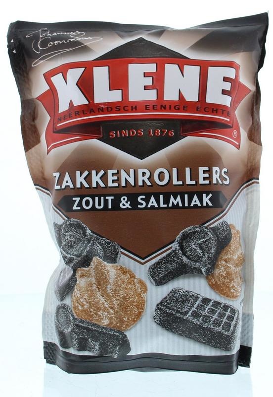 Klene Zakkenrollers gemengd zout & salmiak (260 gram)