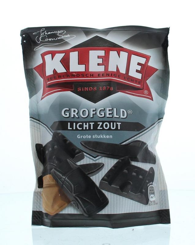 Klene Grof geld gemende dropstukken (260 gram)