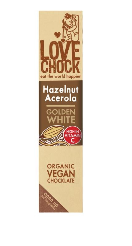 Lovechock Lovechock Golden white hazelnut acerola bio (40 gr)