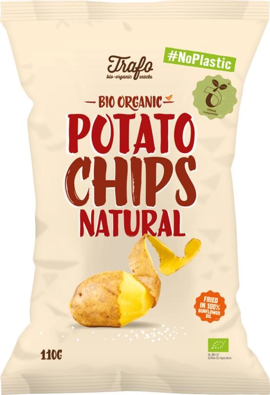 Trafo Trafo Chips gezout no plastic bio (110 gr)