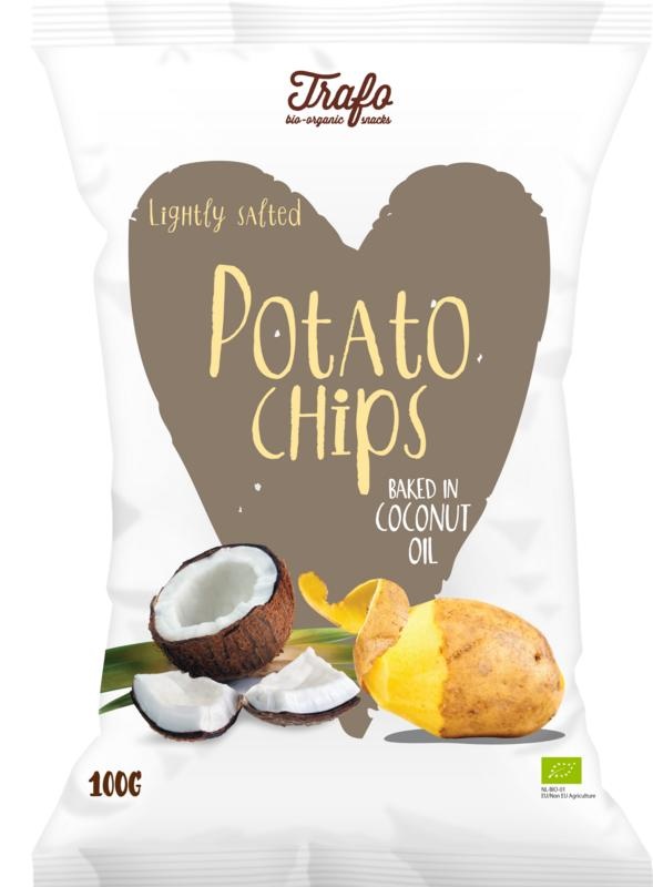 Trafo Chips kokosolie gebakken bio (40 gr)