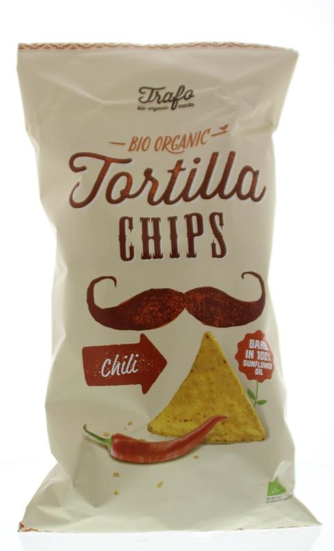 Trafo Trafo Tortilla chips chili bio (200 gr)