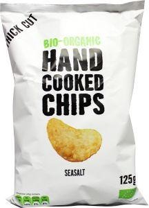 Trafo Chips handcooked zout (125 gram)