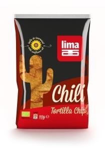 Lima Lima Tortilla chips chili bio (90 gr)