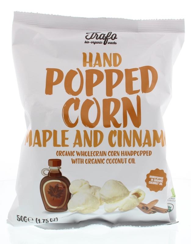 Trafo Trafo Popcorn maple & cinnamon bio (50 gr)