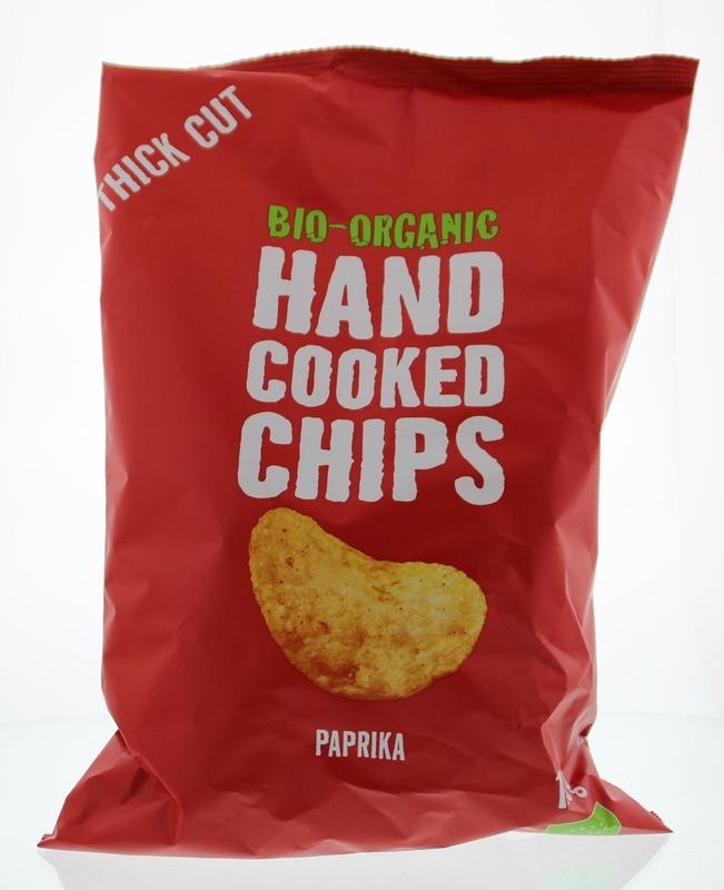 Trafo Chips handcooked paprika (125 gram)