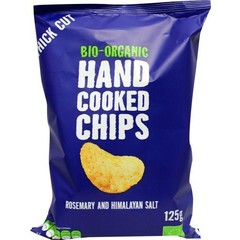 Trafo Chips handcooked rozemarijn himalaya zout bio (125 gr)