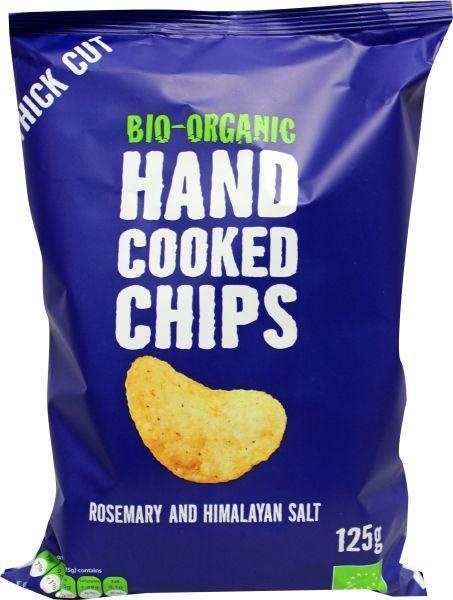 Trafo Trafo Chips handcooked rozemarijn himalaya zout bio (125 gr)