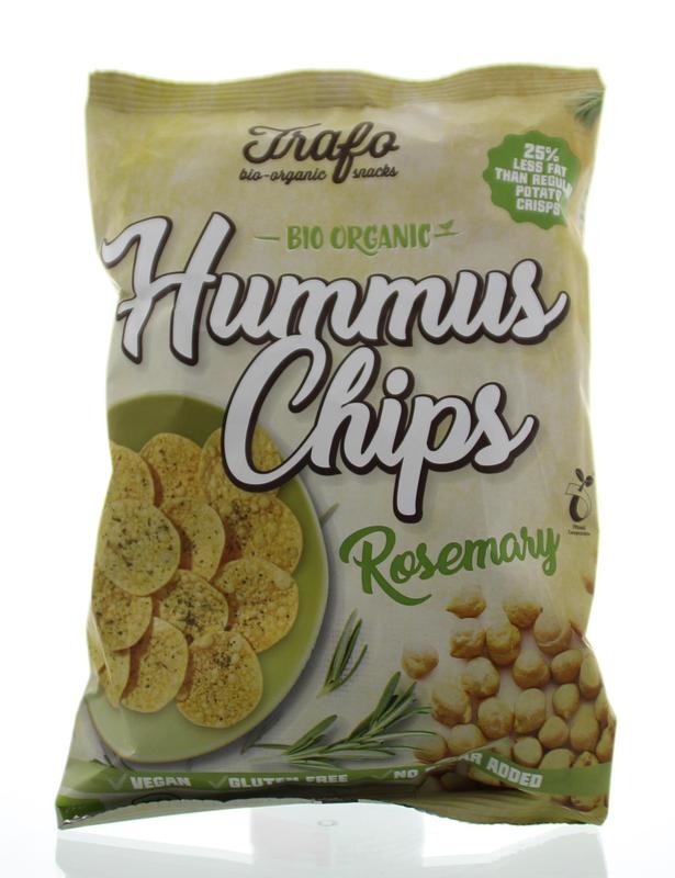 Trafo Trafo Hummus chips rosemary bio (75 gr)