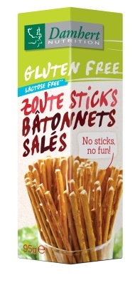 Damhert Damhert Zoute sticks glutenvrij (95 gr)