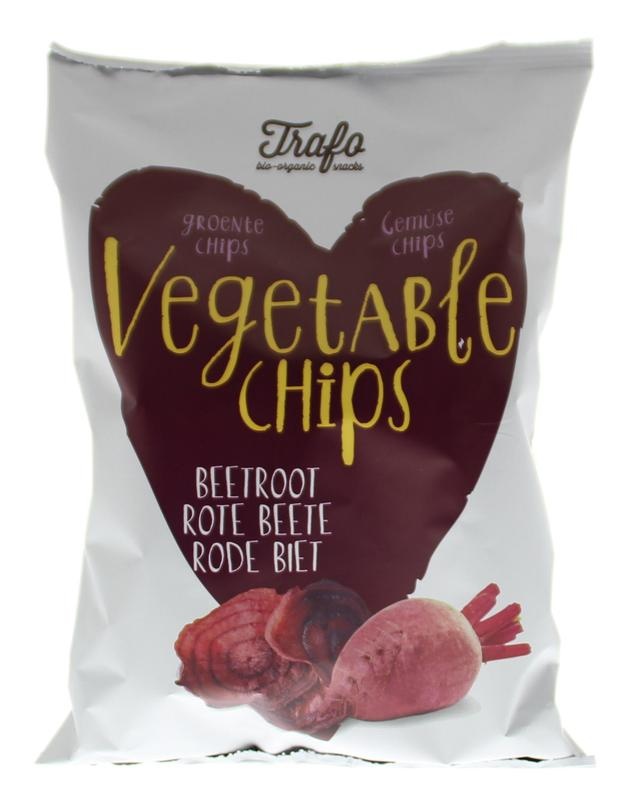 Trafo Trafo Groente chips rode biet bio (75 gr)