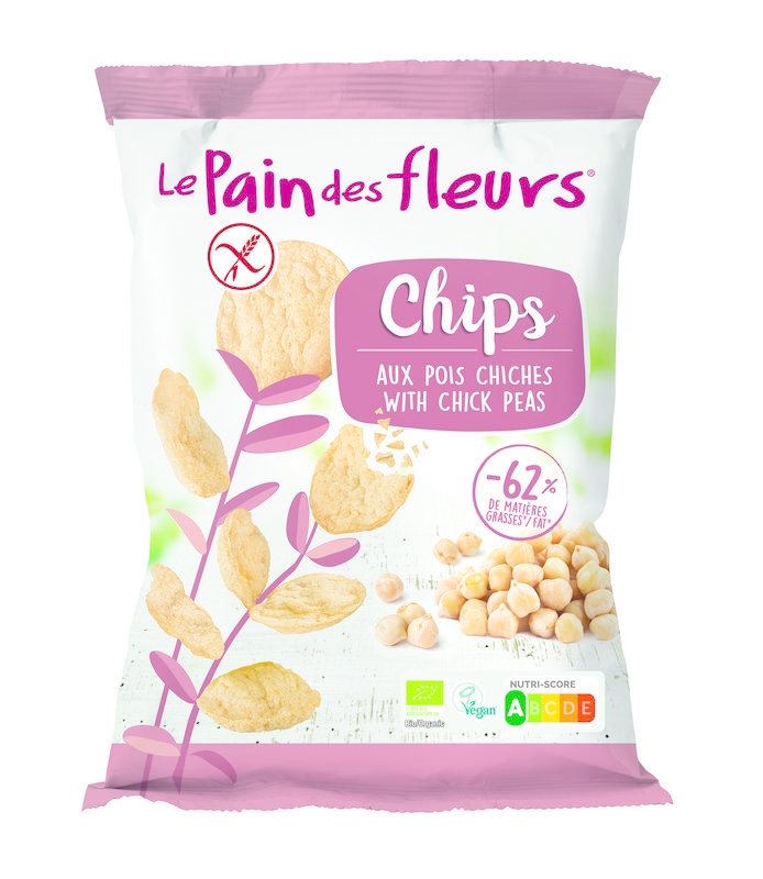 Pain Des Fleurs Pain Des Fleurs Chips met kikkererwten bio (50 gr)