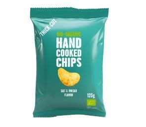 Trafo Chips handcooked salt & vineger (125 gram)