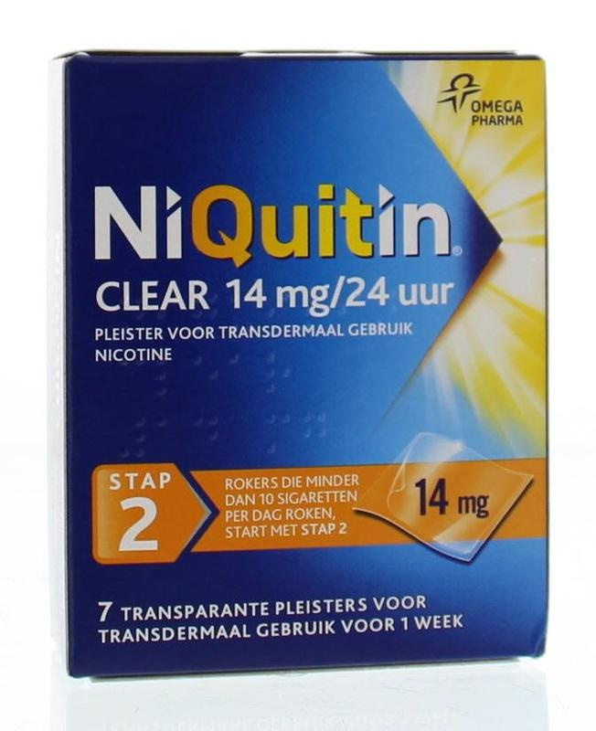 Niquitin Niquitin Stap 2 14 mg (7 st)