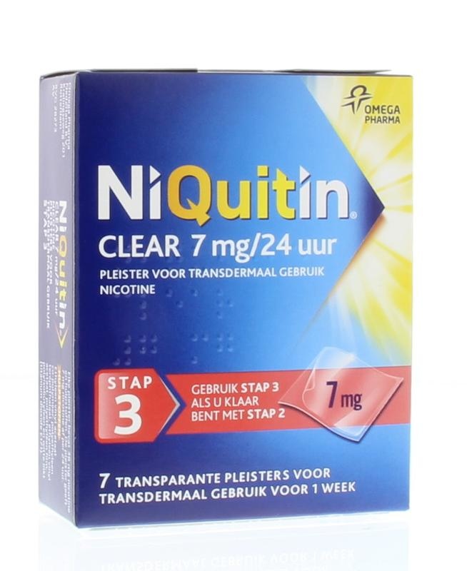 Niquitin Niquitin Stap 3 7 mg (7 st)