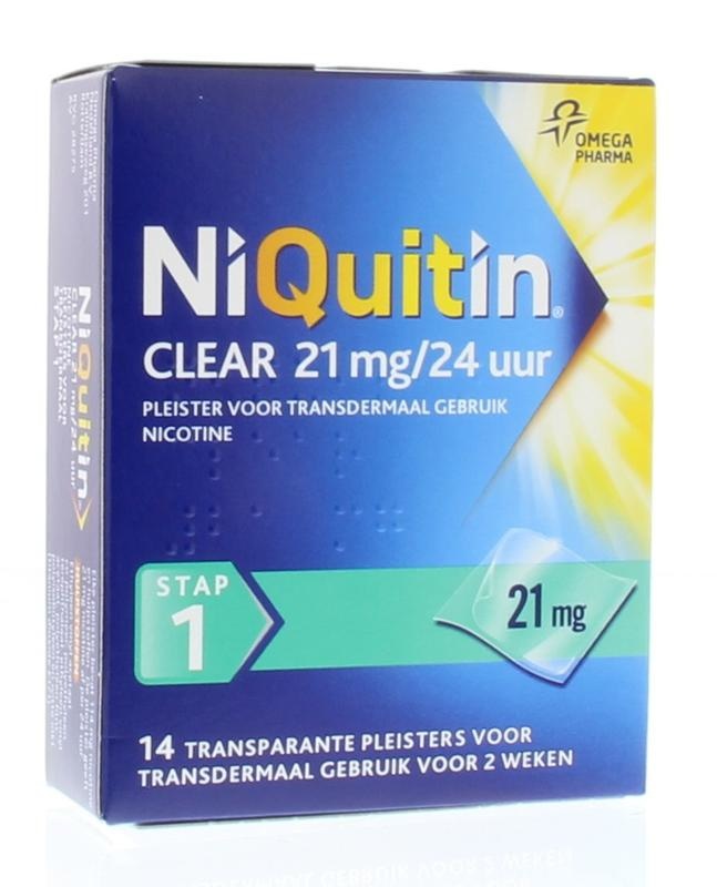 Niquitin Niquitin Stap 1 21 mg (14 st)