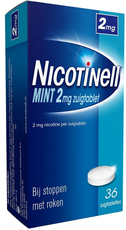 Nicotinell Nicotinell Mint 2 mg (36 Zuigtab)