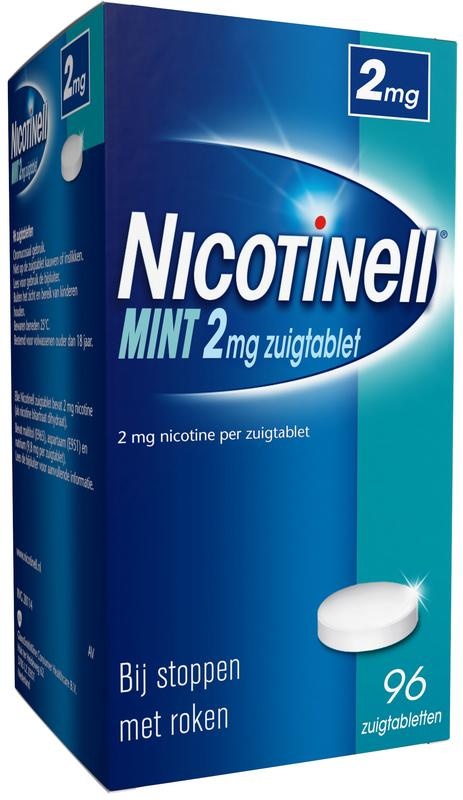 Nicotinell Nicotinell Mint 2 mg (96 Zuigtab)