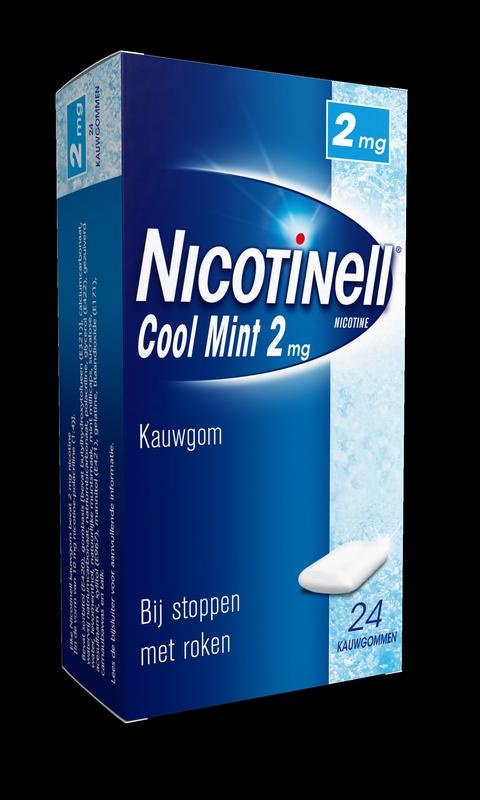 Nicotinell Nicotinell Kauwgom 2 mg (24 st)