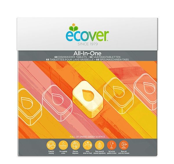 Ecover Ecover Vaatwastab all-in-1 (68 tab)