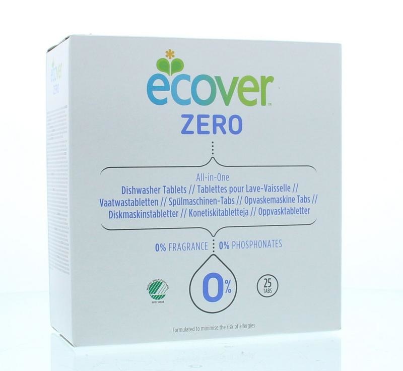 Ecover Ecover Vaatwastab zero (25 st)
