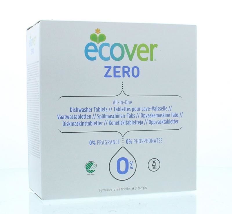 Ecover Ecover Vaatwastab zero (25 st)