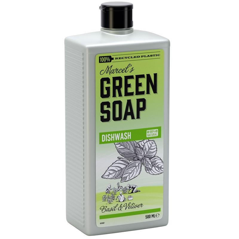 Marcel's GR Soap Marcel's GR Soap Afwasmiddel basilicum & vertivert gras (500 ml)