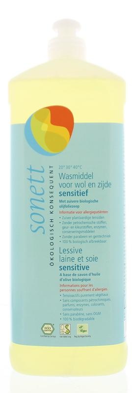 Sonett Sonett Wasmiddel wol & zijde sensitive (1 ltr)