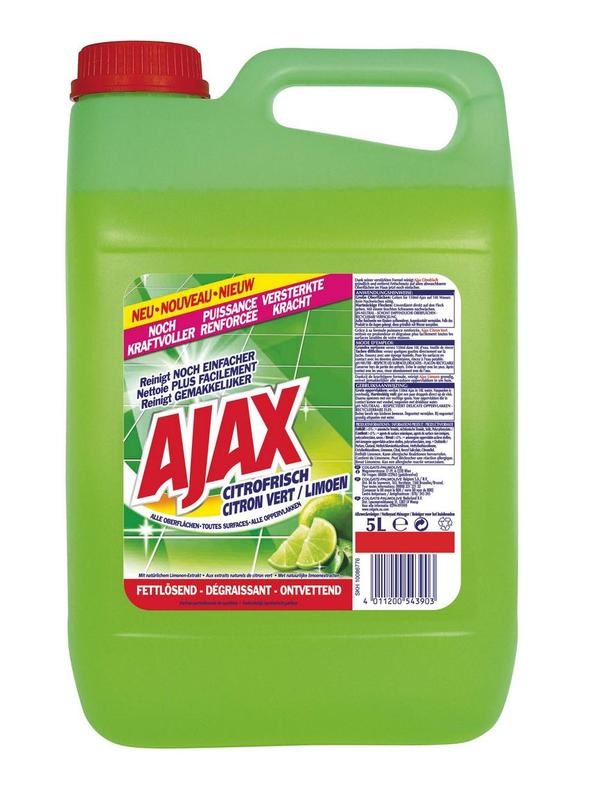 Ajax Ajax Allesreiniger limoen fris (5 ltr)