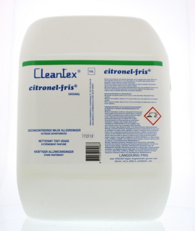 Cleantex Cleantex Citronel fris (10 ltr)