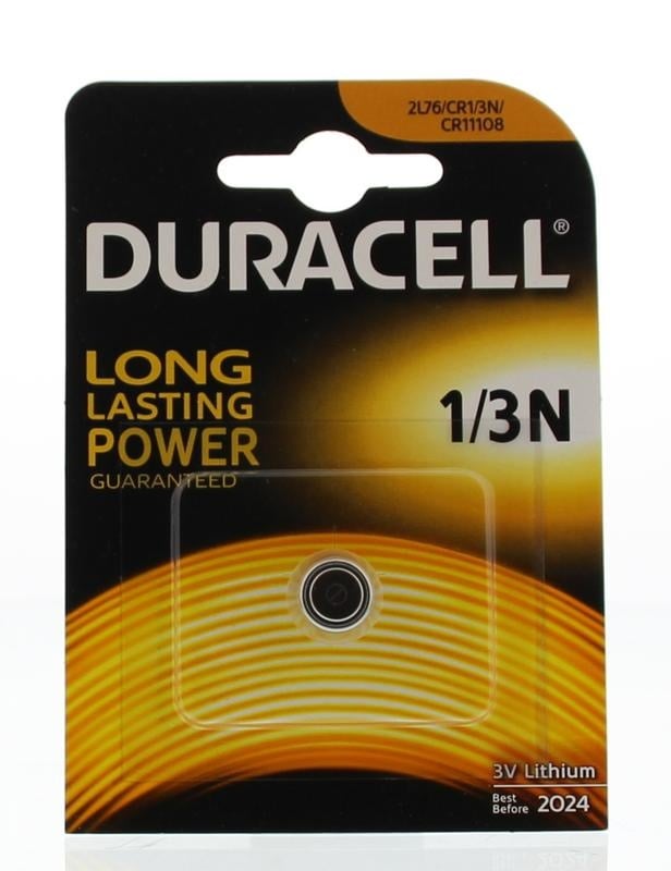 Duracell Duracell Batterij 1/3N lithium LBL (1 st)