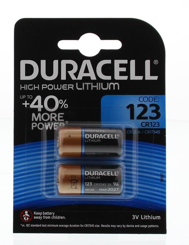 Duracell Duracell Batterij 123/2 (2 st)