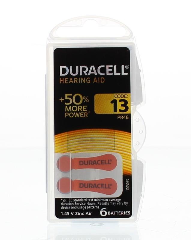 Duracell Duracell Hearing aid nummer 13 (6 st)