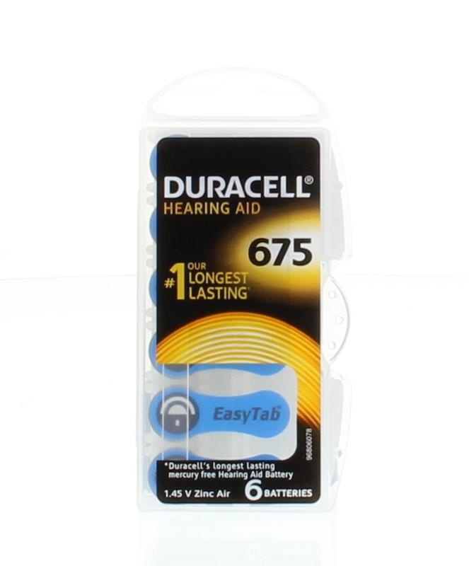 Duracell Duracell Hearing aid batterij 675 (6 st)