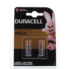 Duracell Long lasting power MN21 (2 st)