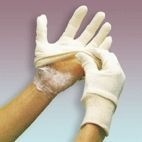 Kliniglove Verbandhandschoen/ dressing gloves L maat 7.5 (1 paar)