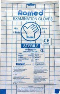 Romed Romed Latex handschoen steriel L (2 st)